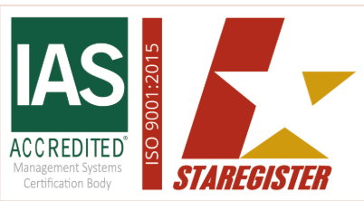 Edintel ISO 9001 certification seal – quality management system recognition